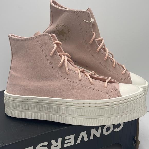 Converse WMNS Pink High-Top Sneakers Platform A04663C
CTAS MODERN LIFT HI PINK - Picture 7 of 16